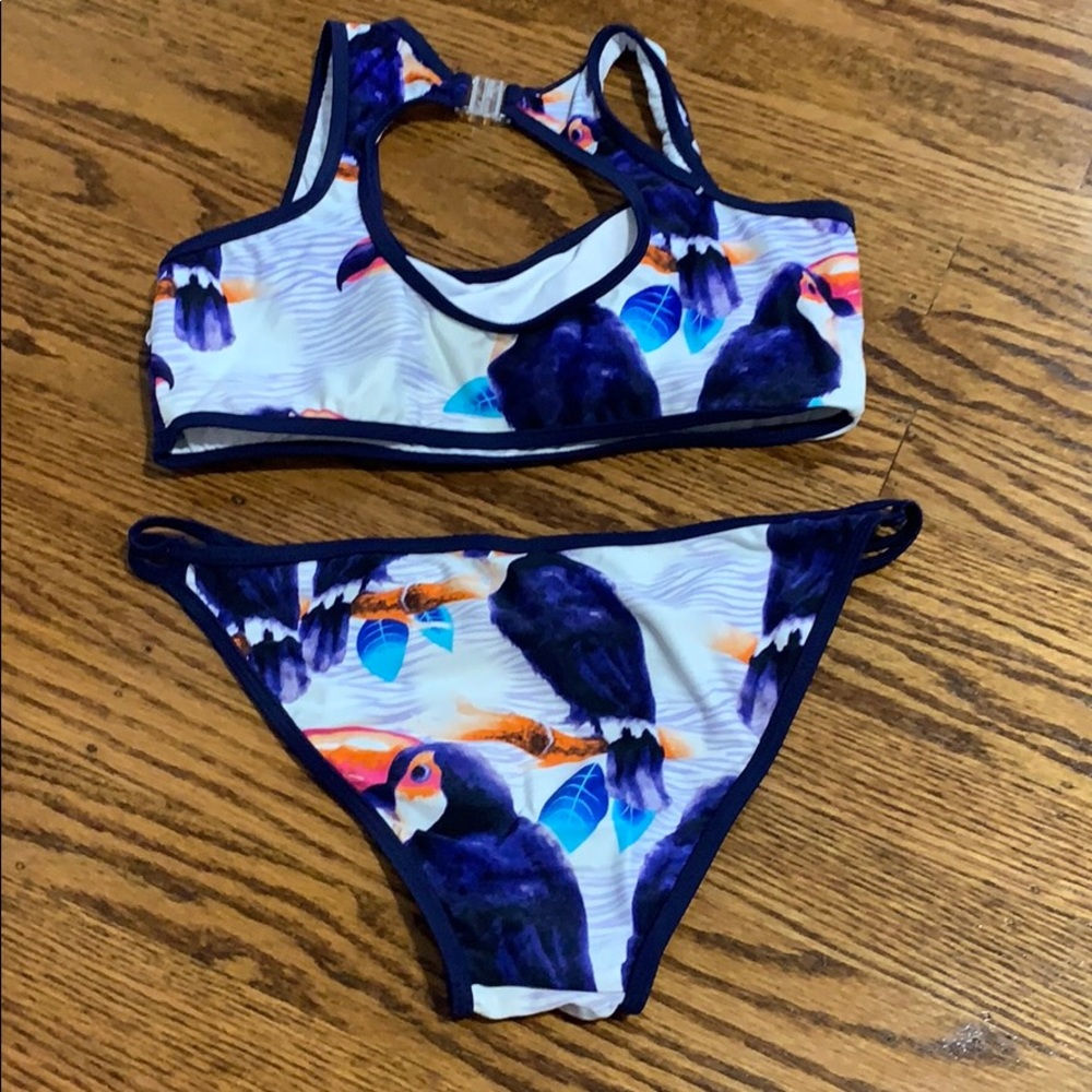 Bird print bikini - Picture 2 of 3